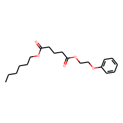 Glutaric acid, hexyl 2-phenoxyethyl ester