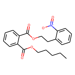 Phthalic acid, 2-(2-nitrophenyl)ethyl pentyl ester