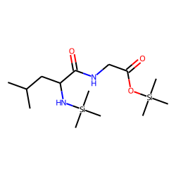 Leu-Gly, N-trimethylsilyl-, trimethylsilyl ester
