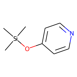 4-Hydroxypyridine, trimethylsilyl ether