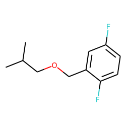 2,5-Difluorobenzyl alcohol, 2-methylpropyl ether