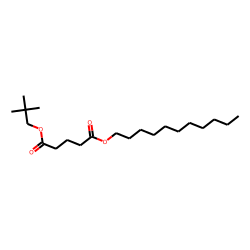 Glutaric acid, neopentyl undecyl ester