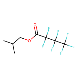 Heptafluorobutyric acid, 2-methylpropyl ester