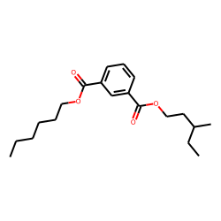 Isophthalic acid, hexyl 3-methylpentyl ester