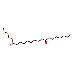 Sebacic acid, butyl hexyl ester