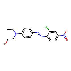 Ethanol, 2-[[4-[(2-chloro-4-nitrophenyl)azo]phenyl]ethylamino]-