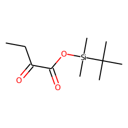 2-Ketobutyric acid, tert-butyldimethylsilyl ester