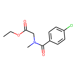Sarcosine, N-(4-chlorobenzoyl)-, ethyl ester