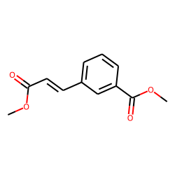 methyl m-methoxy carbonylcinnamate