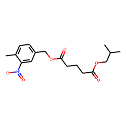Glutaric acid, isobutyl 4-methyl-3-nitrobenzyl ester