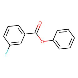 3-Fluorobenzoic acid, phenyl ester