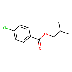 4-Chlorobenzoic acid, 2-methylpropyl ester