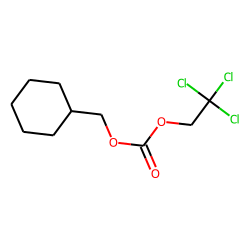 Carbonic acid, 2,2,2-trichloroethyl cyclohexylmethyl ester