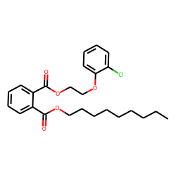 Phthalic acid, 2-(4-chlorophenoxy)ethyl nonyl ester