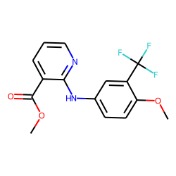 Niflumic acid, hydroxy, bis-methylated
