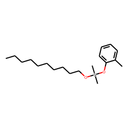 Silane, dimethyl(2-methylphenoxy)decyloxy-