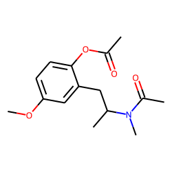R,S-N-methyl-1-(2-methoxyphenyl)-2-aminopropane-M (O-demethyl-methyoxy-), isomer 1, 2AC