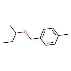 (4-Methylphenyl) methanol, 1-methylpropyl ether