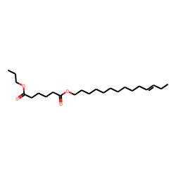 Adipic acid, propyl tetradec-11-enyl ester