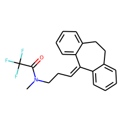 Acetamide, N-[3-(10,11-dihydro-5H-dibenzo[a,d]cyclohepten-5-ylidene)propyl]-2,2,2-trifluoro-N-methyl-