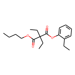Diethylmalonic acid, butyl 2-ethylphenyl ester