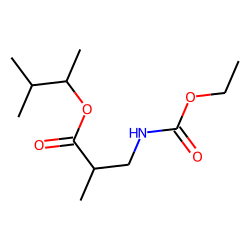 «beta»-Aminoisobutyric acid, N(O,S)-ethoxycarbonyl, (S)-(+)-3-methyl-2-butyl ester