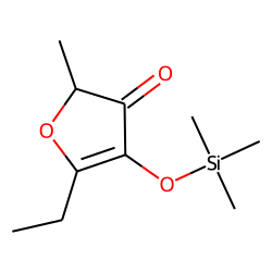 5-Ethyl-2-methyl-4-[(trimethylsilyl)oxy]furan-3(2H)-one