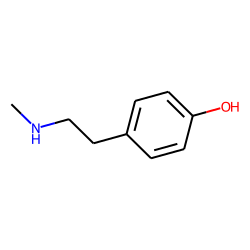 Phenol, 4-[2-(methylamino)ethyl]-