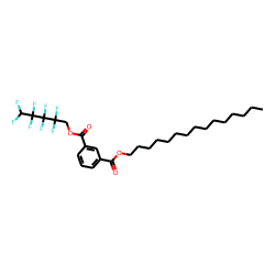 Isophthalic acid, 2,2,3,3,4,4,5,5-octafluoropentyl pentadecyl ester