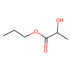 Propanoic acid, 2-hydroxy-, propyl ester