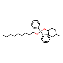 Silane, diphenylnonyloxy(trans-4-methylcyclohexyloxy)-