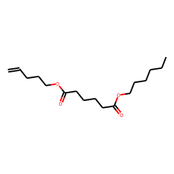 Adipic acid, hexyl pent-4-enyl ester