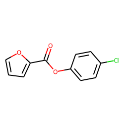 2-Furoic acid, 4-chlorophenyl ester