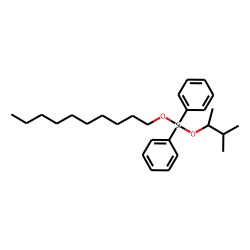 Silane, diphenyldecyloxy(3-methylbut-2-yloxy)-