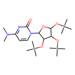 Cytidine, dimethyl-TMS derivative