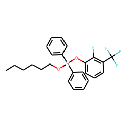 Silane, diphenyl(2-fluoro-3-trifluoromethylphenoxy)hexyloxy-