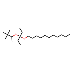 Silane, diethyl(3,3-dimethylbut-2-yloxy)undecyloxy-