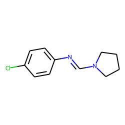 Methanimine, 1-(1-pyrrolidinyl), N-(4-chlorophenyl)