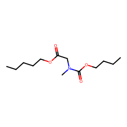 Glycine, N-methyl-N-butoxycarbonyl-, pentyl ester