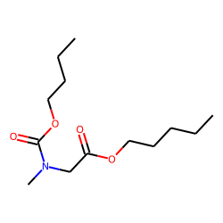 Glycine, N-methyl-n-butoxycarbonyl-, pentyl ester