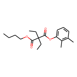 Diethylmalonic acid, butyl 2,3-dimethylphenyl ester