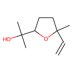 2-Furanmethanol, 5-ethenyltetrahydro-«alpha»,«alpha»,5-trimethyl-, cis-