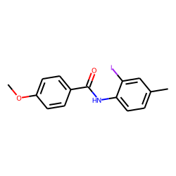 Benzamide, N-(2-iodo-4-methylphenyl)-4-methoxy-