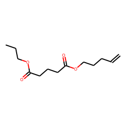 Glutaric acid, pent-4-enyl propyl ester