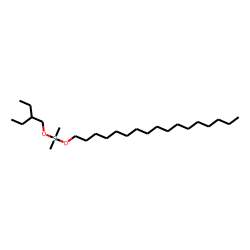 Silane, dimethyl(2-ethylbutoxy)heptadecyloxy-