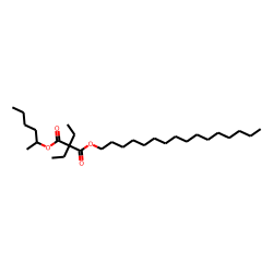 Diethylmalonic acid, hexadecyl 2-hexyl ester
