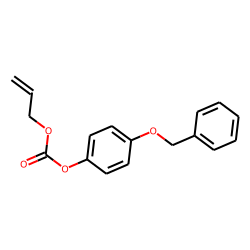 Carbonic acid, allyl 4-benzyloxyphenyl ester