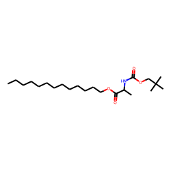 D-Alanine, N-neopentyloxycarbonyl-, tridecyl ester