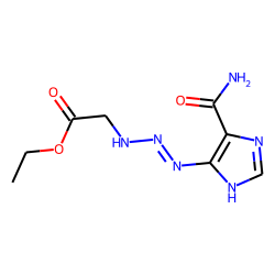 Acetic acid, [3-(4-carbamoylimidazol-5-yl)-2-triazeno]-, ethyl ester