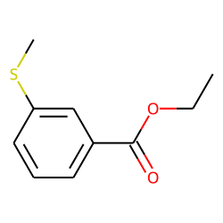 Benzoic acid, 3-(methylthio)-, ethyl ester